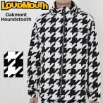  громкий мышь мужской дождь жакет 762260(002) Oakmont Houndstooth дуб monto японский стандарт RAAR непромокаемая одежда Loudmouth Golf одежда JUN2