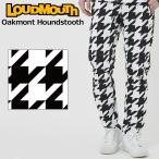  громкий мышь мужской дождь брюки 762360(002) Oakmont Houndstooth дуб monto японский стандарт RAAR непромокаемая одежда Loudmouth Golf одежда JUN2
