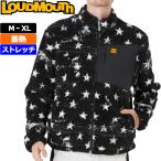 ショッピングフルコース ラウドマウス メンズ ボアフリース ジャケット ブラック 裏蓄熱 ストレッチ 防寒 寒さ対策 772202(998) 日本規格 RCBR Loudmouth ブルゾン アウター