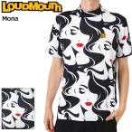 ショッピングマウス ラウドマウス メンズ UVカット モックネック 半袖シャツ Mona モナ 772601(152) メール便発送 日本規格 2WF2 モックシャツ ゴルフウェア Loudmouth OCT3