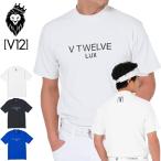 V12 ゴルフ メンズ 半袖 モックネッ�