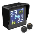  мотоцикл шина воздушный клапан Tpms пустой атмосферное давление шина температура мониторинг сигнал тревоги система 2 внешний сенсор 