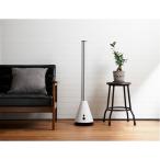 代引不可/スリム タワー サーキュレーター 約幅230mm ホワイト 空気清浄 脱臭機能付き 首振り機能 オフタイマー機能 風量調節9段階〔代引不可〕/代引不可