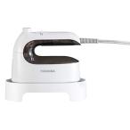東芝 衣類スチーマー スチームアイロン TAS-M4 軽量 約0.6kg コンパクト 立ち上がり時間 約30秒 スチーム量 約0.6g/回 梅雨対策グレー