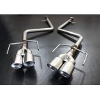 ショッピングIS スリーキャッツ TRDエアロ専用 AVE30 IS300h 95Φオーバル 4本出し ストレート マフラー