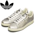 adidas (アディダス) JI2930 STAN SMITH W スタンスミス レディース スニーカー シルバーメタリック/シルバーメタリック/コアブラック AD317