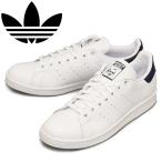 adidas (アディダス) M20325 STAN SMITH スタンスミス スニーカー フットウェアホワイトxコアホワイトxダークブルー AD300
