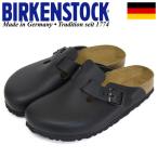 ショッピングビルケンシュトック BIRKENSTOCK (ビルケンシュトック) 060193 BOSTON ボストン レザーサンダル ナロー幅 BLACK BI150