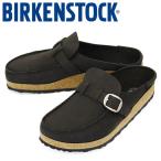 ショッピングビルケンシュトック BIRKENSTOCK (ビルケンシュトック) 1024897 BUCKLEY バックリー オイルドレザーサンダル BLACK レギュラー幅 BI357