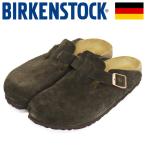 ショッピングビルケン BIRKENSTOCK (ビルケンシュトック) 1027460 BOSTON ボストン スエードレザーサンダル MOCHA ナロー幅 BI316