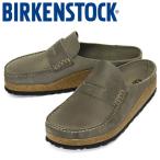 BIRKENSTOCK (ビルケンシュトック) 1028029 NAPLES ネープルス ナチュラルレザーサンダル IRON レギュラー幅 BI381