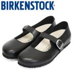 BIRKENSTOCK (ビルケンシュトック) 1030709 SANTA CLARITA サンタクラリタ レザーバレエシューズ BLACK ナロー BI484