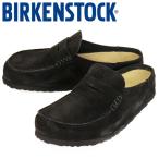 ショッピングビルケン BIRKENSTOCK (ビルケンシュトック) 1030795 NAPLES WRAPPED ネープルズ ラップ スエードレザーサンダル BLACK レギュラー BI491