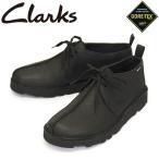 Clarks (クラークス) 26177725 Desert Trek GTX デザートトレック メンズシューズ Black Leather CL121
