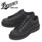 DANNER (ダナー) D121008 FIELD LOW フィールドロー レザーブーツ BLACK/BLACK