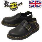 sale セール Dr.Martens (ドクターマーチン) 27493001 Jorge ジョージ ストラップ レザーシューズ BLACK Classic Caif イングランド製