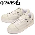 ショッピンググラビス gravis (グラビス) TARMAC DLX ターマック DLX ローカットスニーカー WHITE/BLACK GRV002