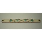 HTC(Hollywood Trading Company)  #D Turquoise studs Bracelet(ターコイズスタッズブレスレット)ホワイト