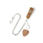 HTC(Hollywood Trading Company) #2 TQ FLOWER(ターコイズフラワー) BIKER WALLET CHAIN ライトブラウン