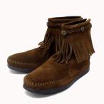 sale セール MINNETONKA(ミネトンカ) Hi Top Back Zip Boots(ハイトップバックジップブーツ)#293 DUSTY BROWN SUEDE レディース MT221