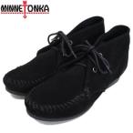 sale セール MINNETONKA(ミネトンカ) Chukka Wedge Bootie(チャッカウェッジブーティー) #379 BLACK レディース MT330