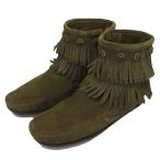 sale セール MINNETONKA(ミネトンカ) Double Fringe Side Zip Boot(ダブルフリンジサイドジップブーツ) #695F LODEN レディース MT356