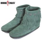 sale セール MINNETONKA(ミネトンカ) Double Fringe Side Zip Boot(ダブルフリンジサイドジップブーツ) #697P PINE レディース MT408