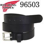 2020年 新作 REDWING (レッドウィング) 96503 Leather Belt レザーベルト 38mm Black Pioneer
