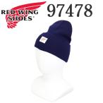 REDWING (レッドウィング) 97478 Logo Knit Beanie Hat ロゴニットビーニーハット ネイビー