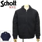 Schott (ショット) 46978 F1522 WOOL BLEND SWEATER JKT ウール ブレンド セーター ジャケット 全2色