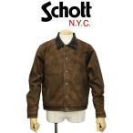ショッピングschott Schott (ショット) 5250009 NEWBIE SUEDE LEATHER JACKET ニュービースウェード レザージャケット 050BROWN