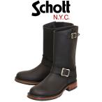 Schott (ショット) OSC S25500 Viper Boots ヴァイパー エンジニア レザーブーツ Black SCT019