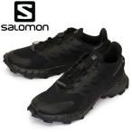 ショッピングSALOMON Salomon (サロモン) L41736200 SUPERCROSS 4 スーパークロス 4 ランニングシューズ Black x Black x Black SL018