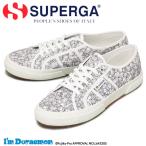 SUPERGA (スペルガ) ドラえもん 2750 I'm Doraemon S4138FW キャンバス スニーカー WHITE-GRAY SPG050