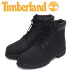 Timberland (ティンバーランド) 12907 6in Premium WP Boot 6インチ プレミアム ウォータープルーフ ブーツ レディース キッズ Black Nubuck TB186