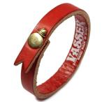 Yahoo! Yahoo!ショッピング(ヤフー ショッピング)sale セール VASSER（バッサー）Hat Boy Leather Bracelet Red（ハットボーイレザーブレスレットレッド）