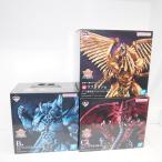 ショッピング一番くじ 一番くじ 遊戯王 シリーズVol.4 三幻神顕現 B、C、ラストワン賞 3体セット フィギュア ∴WH5145