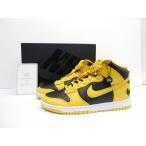 ナイキ NIKE × Wu-Tang Clan DUNK HI RETRO PRM Black & Pollen HJ4320-001 size:29.0cm スニーカー 靴 △WT4752