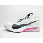 ナイキ NIKE ZOOM × VAPORFLY NEXT％4 White Hyper Pink Mint Foam HF6414-101 size:28.0cm スニーカー 靴 △WT4805