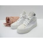 ミュウミュウ MIU MIU グリッター ハイカット スニーカー size:36 約23cm ※保存袋付 靴 △WP2882