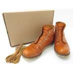 《メンズ靴》REDWING レッドウィング アイリッシュセッター 9871 ゴールドラセット セコイア 犬タグ 復刻 プレーントゥ SIZE:26.0ｃｍ