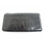 Chrome Hearts クロムハーツ REC Fジップ 3セメタリークロスパッチ ウォレット 長財布 ▼AC26414