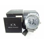 ARMANI EXCHANGE アルマーニエクスチェンジ AX1452 クォーツ腕時計 グレー ラバー♪AC20299