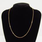 K18 золотой Gold колье цепочка примерно 7.2g примерно 43cm VAC26014