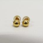 K18 золотой Gold серьги обе уголок 2 шт. комплект примерно 0.6g VAC26015