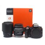 SONY ソニー α55 ダブルズームレンズ�