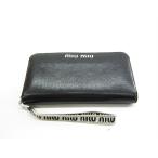 MIU MIU ミュウミュウ MADRAS SPORT ラウンドファスナー 長財布 ∠UP3385