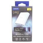  не использовался товар ELECOM Elecom DE-C55L-9000LGY USB PD мобильный аккумулятор 9000mAh 45W Type-C{U30050
