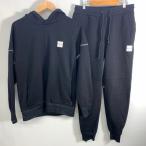 THE DUFFER of St.GEORGE BLACK LABELda мех выставить тренировочный Parker брюки DF-Q9-85409 размер L черный v091502