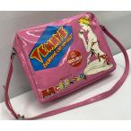 ショッピングエナメルバッグ CREAM SODA クリームソーダ ビニールバッグ エナメルバッグ 80's 当時物 ▽090057